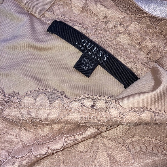 GUESS Bodycon Bandage Lace Dress - Picture 8 of 8